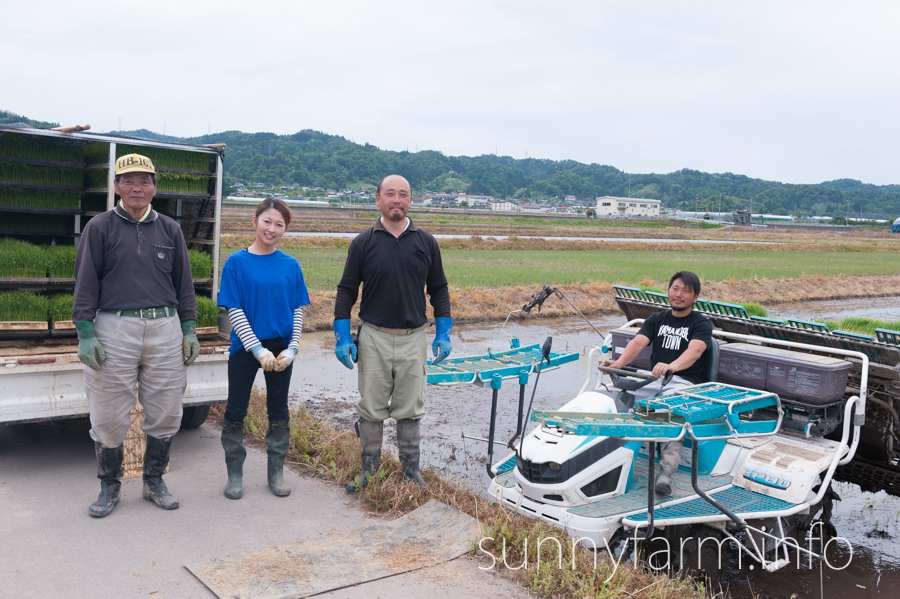 平成30年度　田植えを行いました